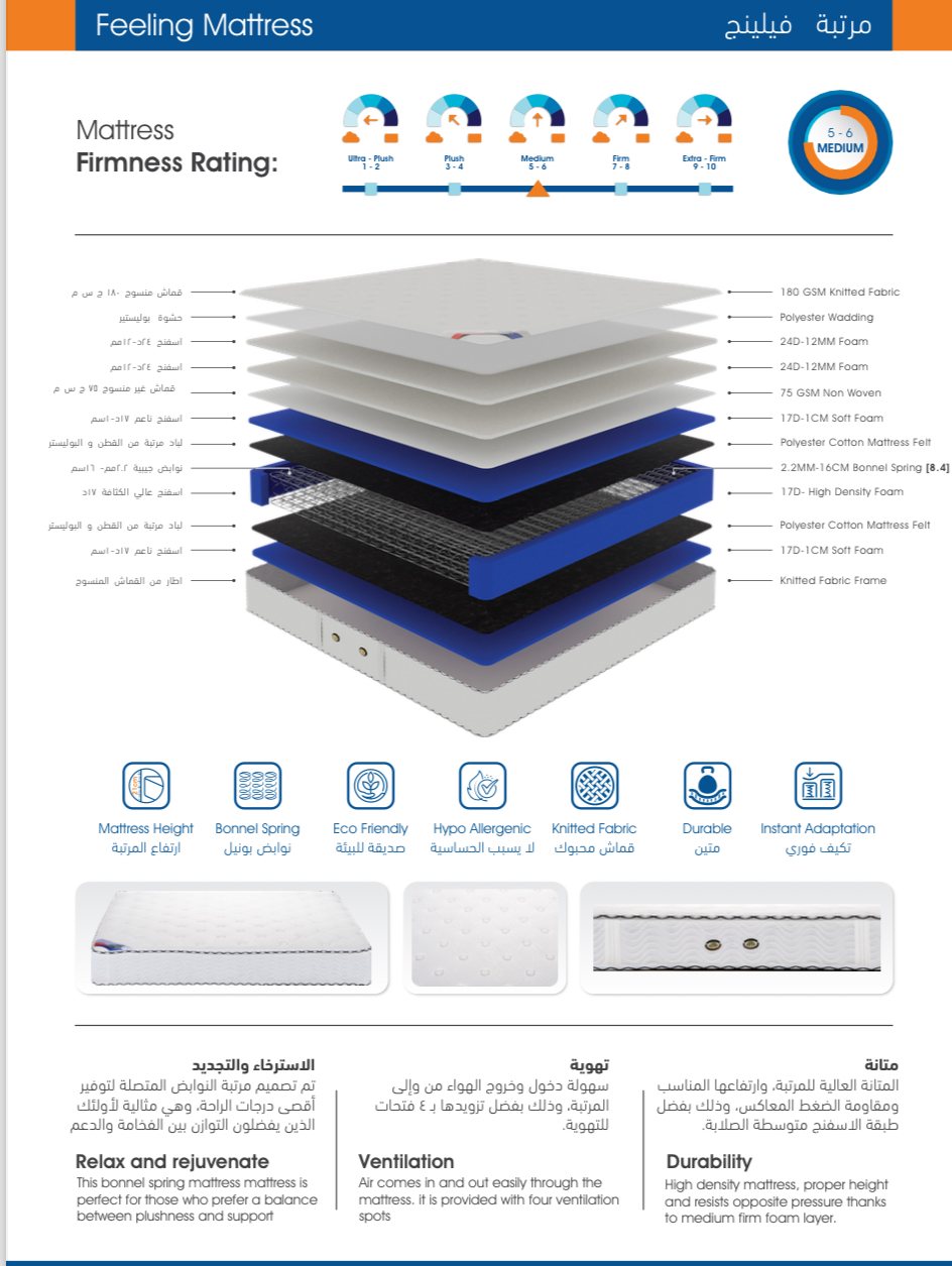 مرتبة فيلينغ - Feeling Mattress-0
