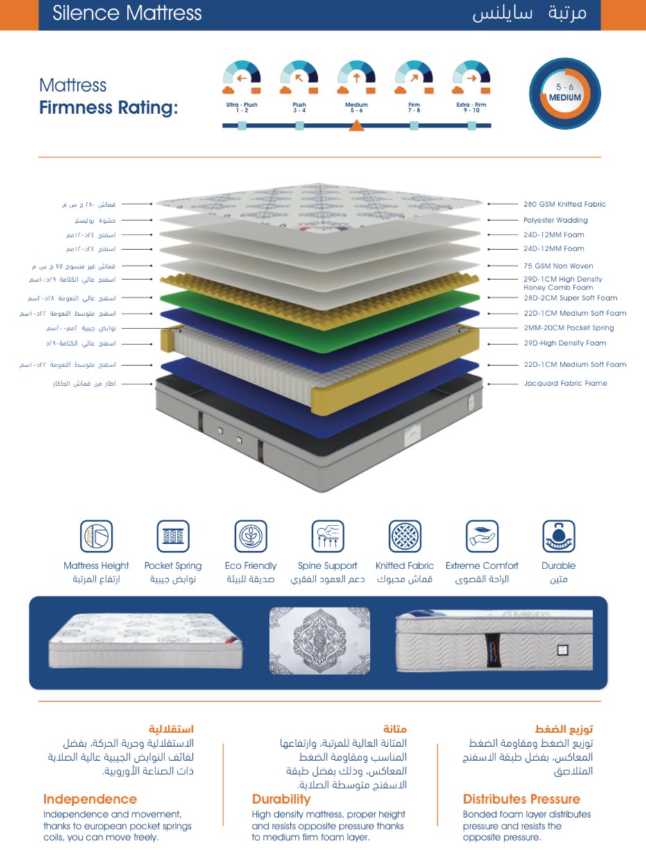 مرتبة سايلنس - Silence Mattress-3